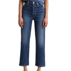Levi's Women's Ribcage Straight Ankle Jeans size 26